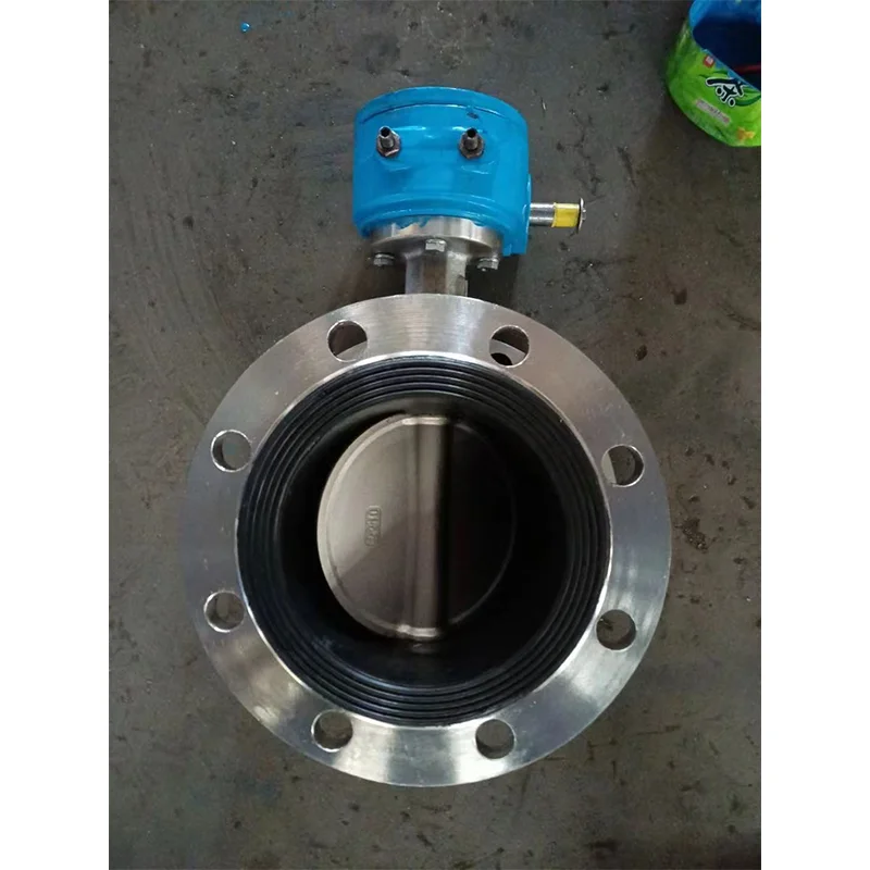 Kua qaub alkali Tshwj xeeb stainless hlau Flange Npauj Npaim Valve