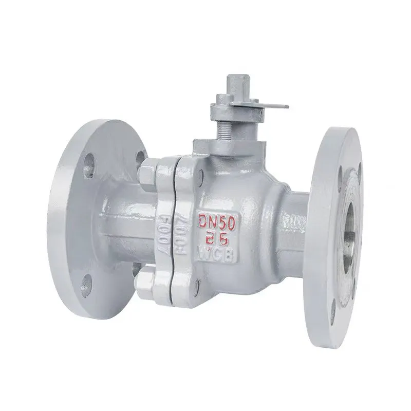Cam khwb cia hlau Flange Pob Valve