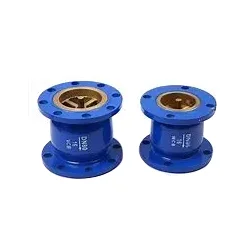 Cam khwb cia hlau Silencing Flange Kos Valve