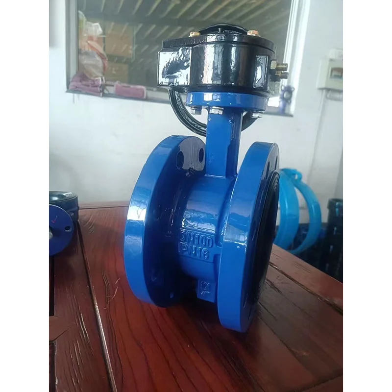 Muag muag flange flange npauj npaim valve rau dej tso hluav taws xob